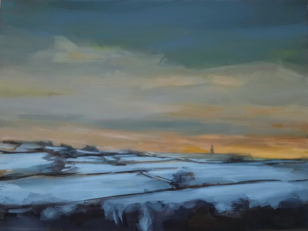 Snow_over_StoodleyPike_16x12inches_acrylic_onbirch