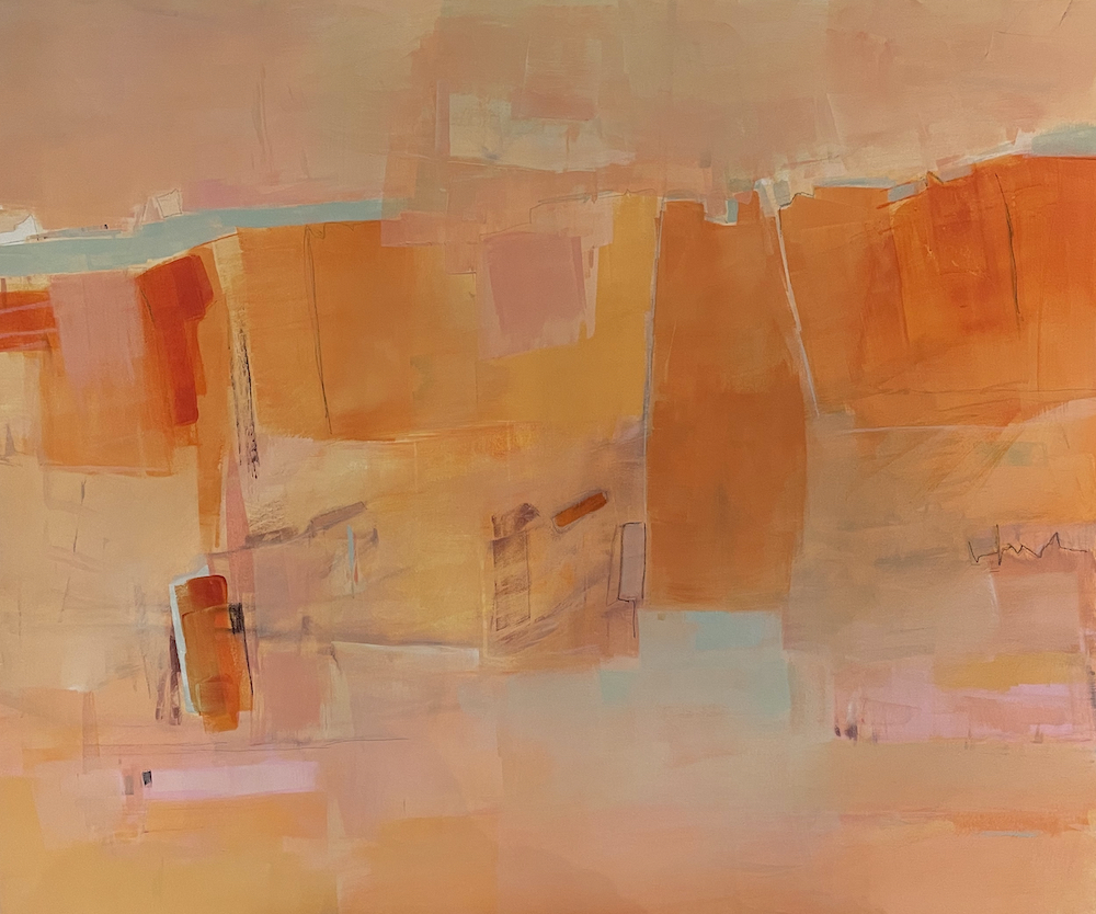 Leyla Murr-orange-abstract